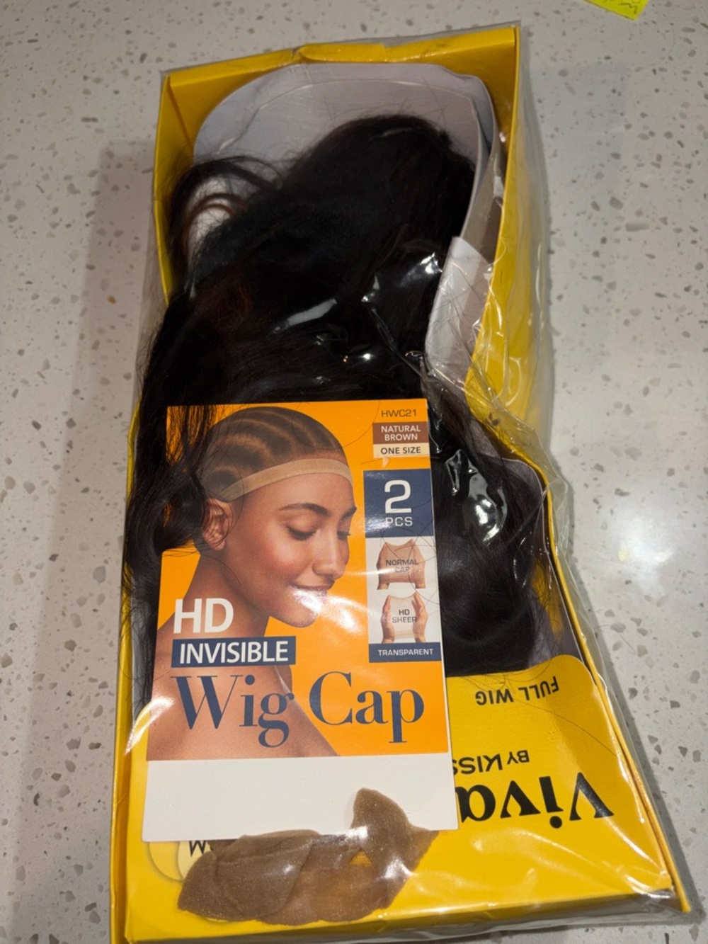 HD Invisible Wig Cap - Natural Brown